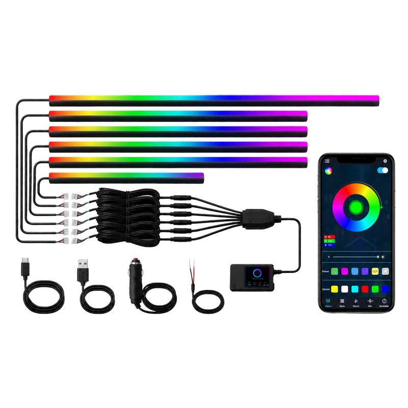 Lume 6 Acrylic LED Kit