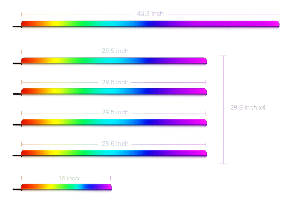 Acrylic Car LED Kit