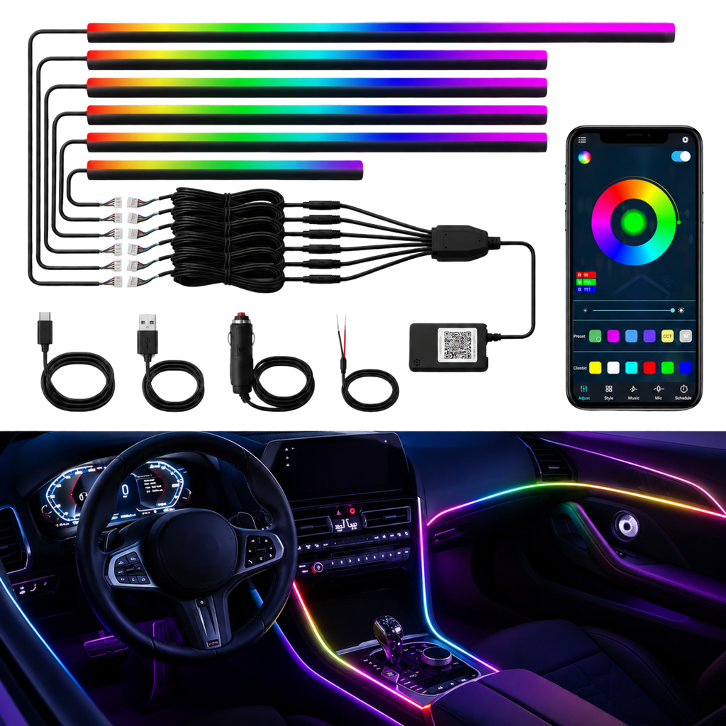 Acrylic Car LED Kit
