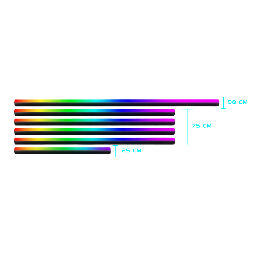 Lume 6 Acrylic Car LED Kit