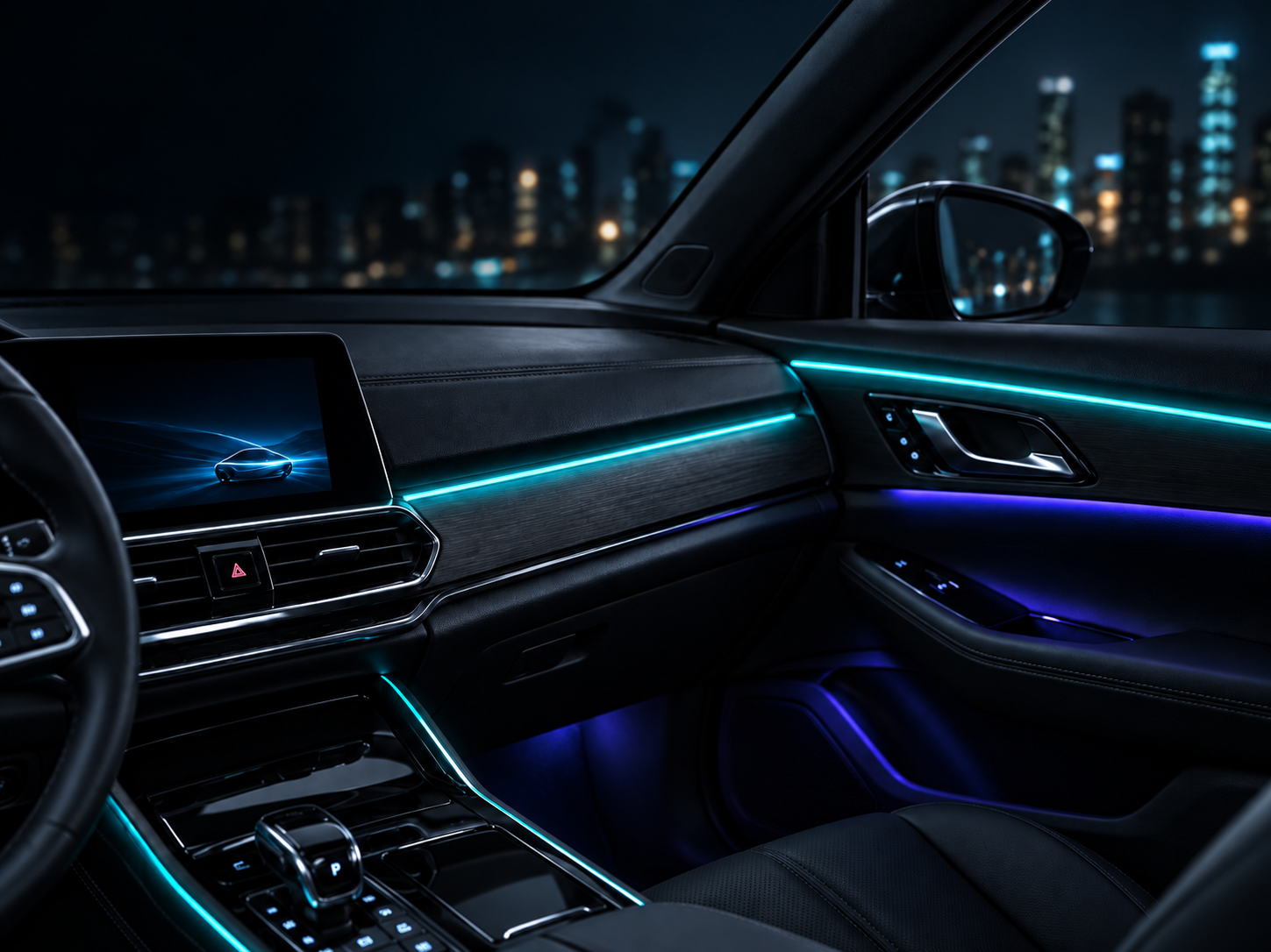 OEM-style acrylic lighting
